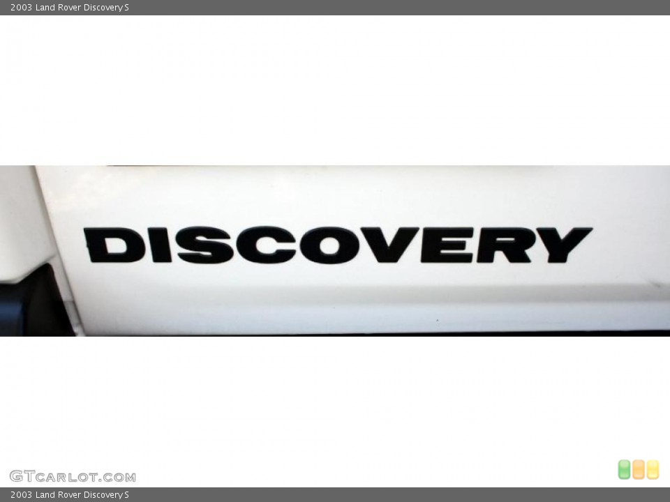 2003 Land Rover Discovery Custom Badge and Logo Photo #45963809