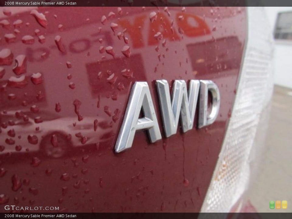2008 Mercury Sable Badges and Logos