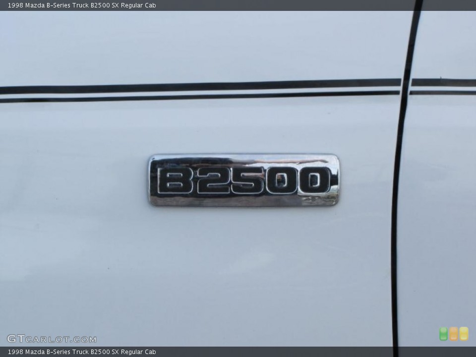1998 Mazda B-Series Truck Badges and Logos