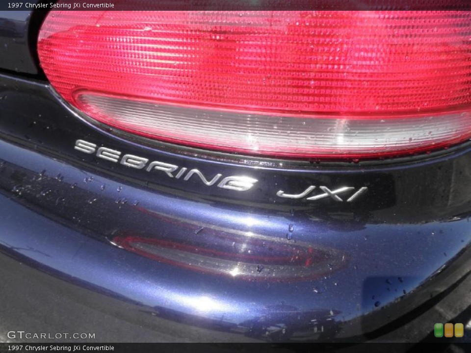 1997 Chrysler Sebring Badges and Logos