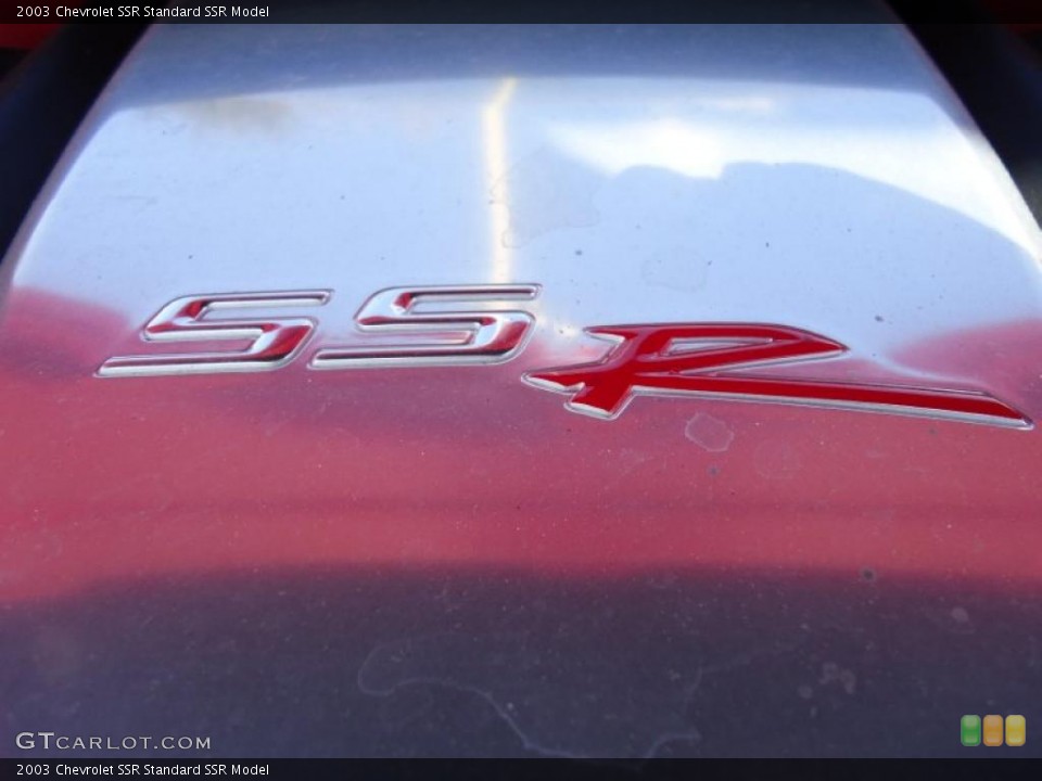 2003 Chevrolet SSR Custom Badge and Logo Photo #46150357