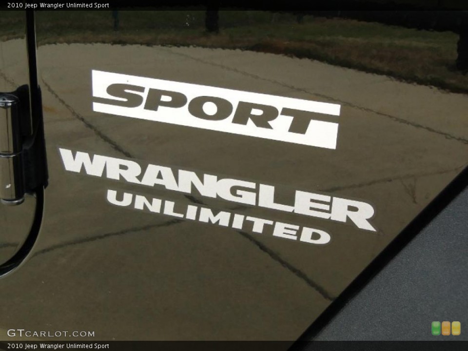 2010 Jeep Wrangler Unlimited Custom Badge and Logo Photo #46209710