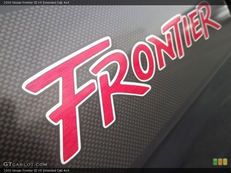 2000 Nissan Frontier Badges and Logos