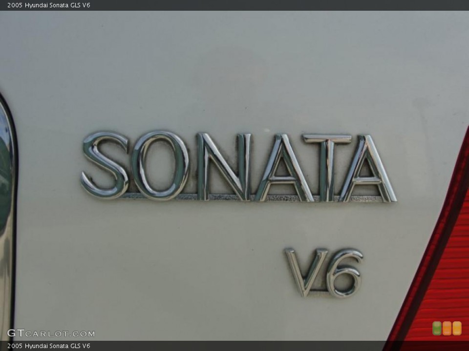 2005 Hyundai Sonata Badges and Logos