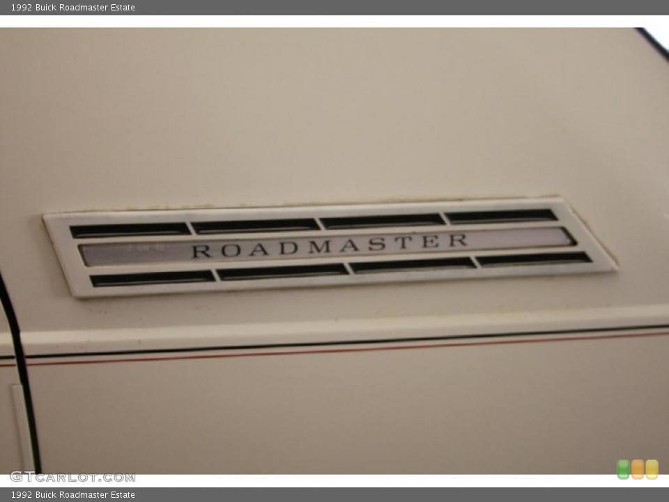 1992 Buick Roadmaster Badges and Logos