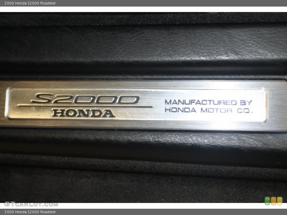 2000 Honda S2000 Badges and Logos