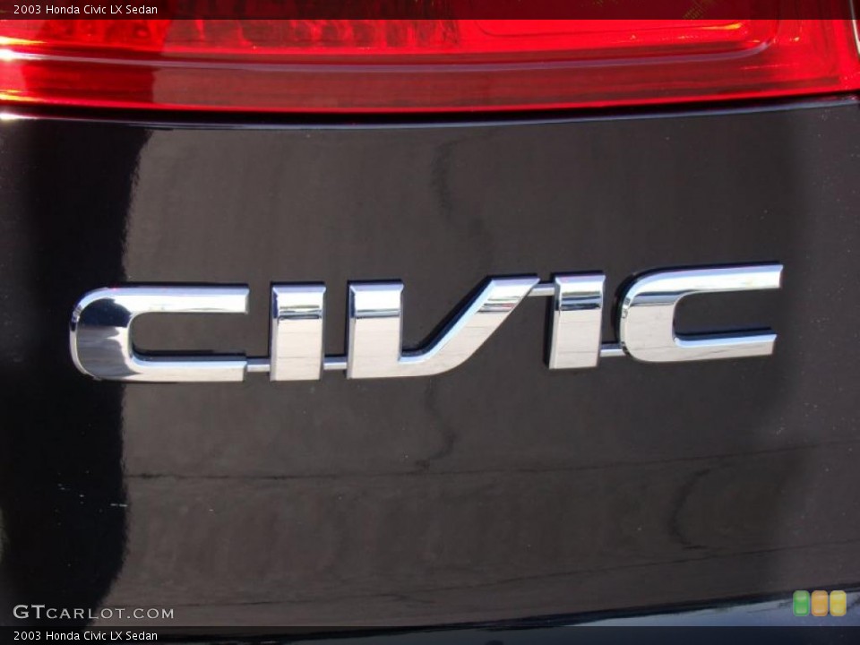2003 Honda Civic Custom Badge and Logo Photo #46431792