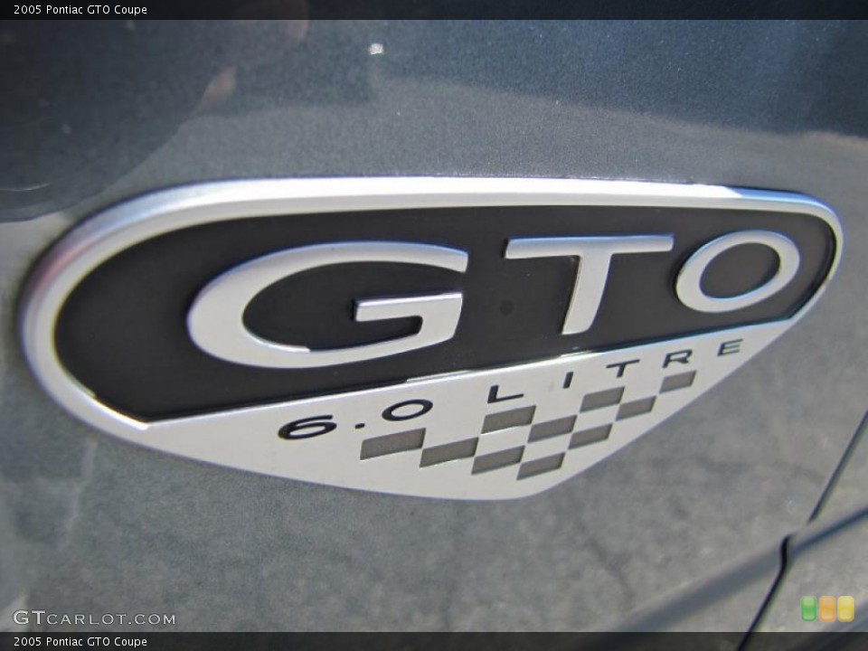 2005 Pontiac GTO Custom Badge and Logo Photo #46558776