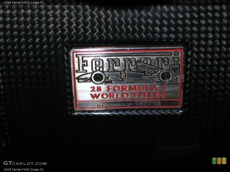 2006 Ferrari F430 Custom Badge and Logo Photo #46621837