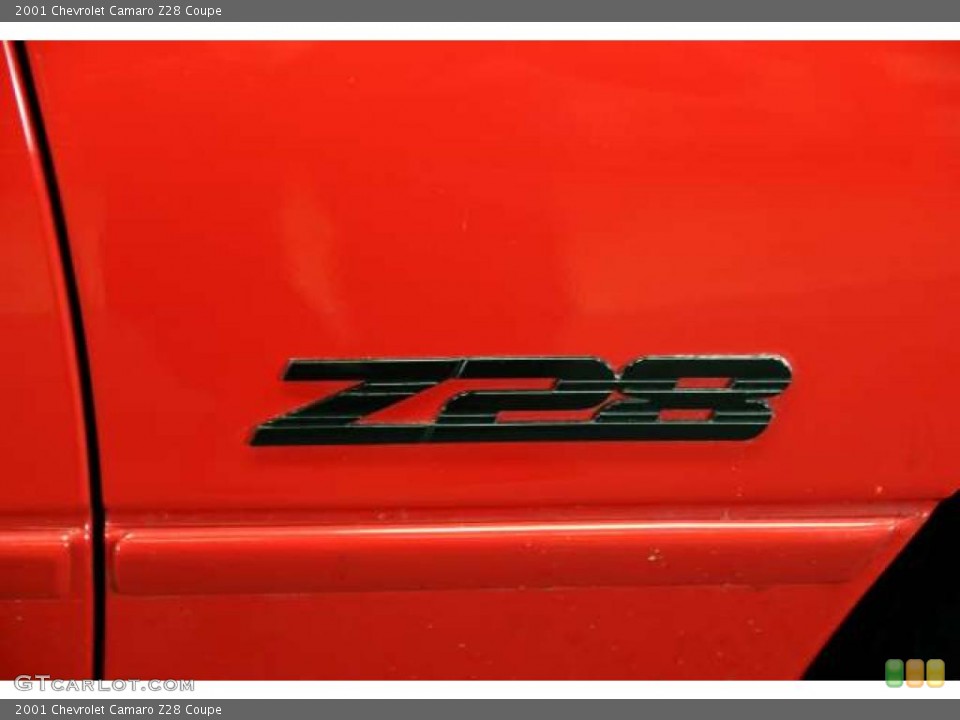 2001 Chevrolet Camaro Badges and Logos