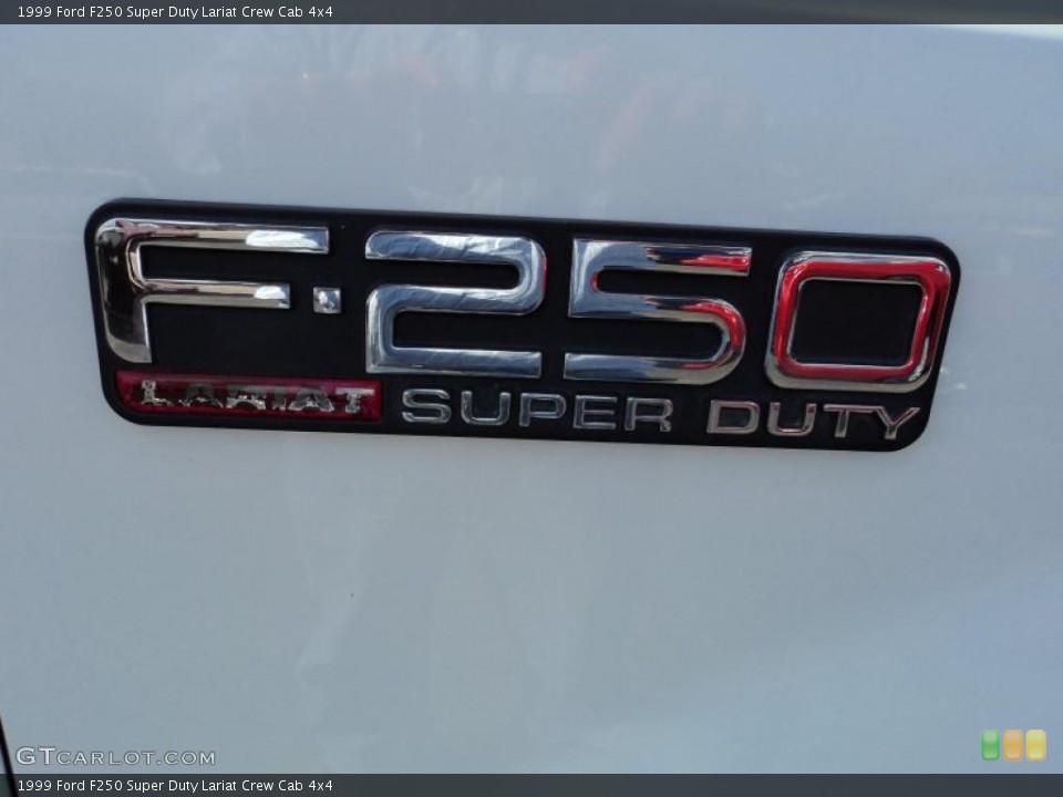 1999 Ford F250 Super Duty Custom Badge and Logo Photo #46855443