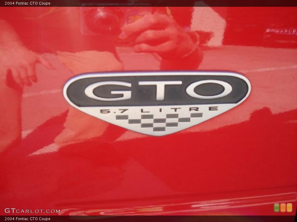2004 Pontiac GTO Custom Badge and Logo Photo #46922072