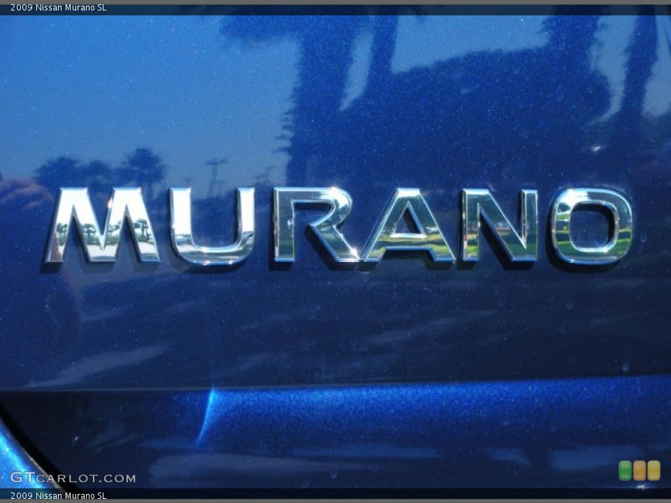2009 Nissan Murano Badges and Logos