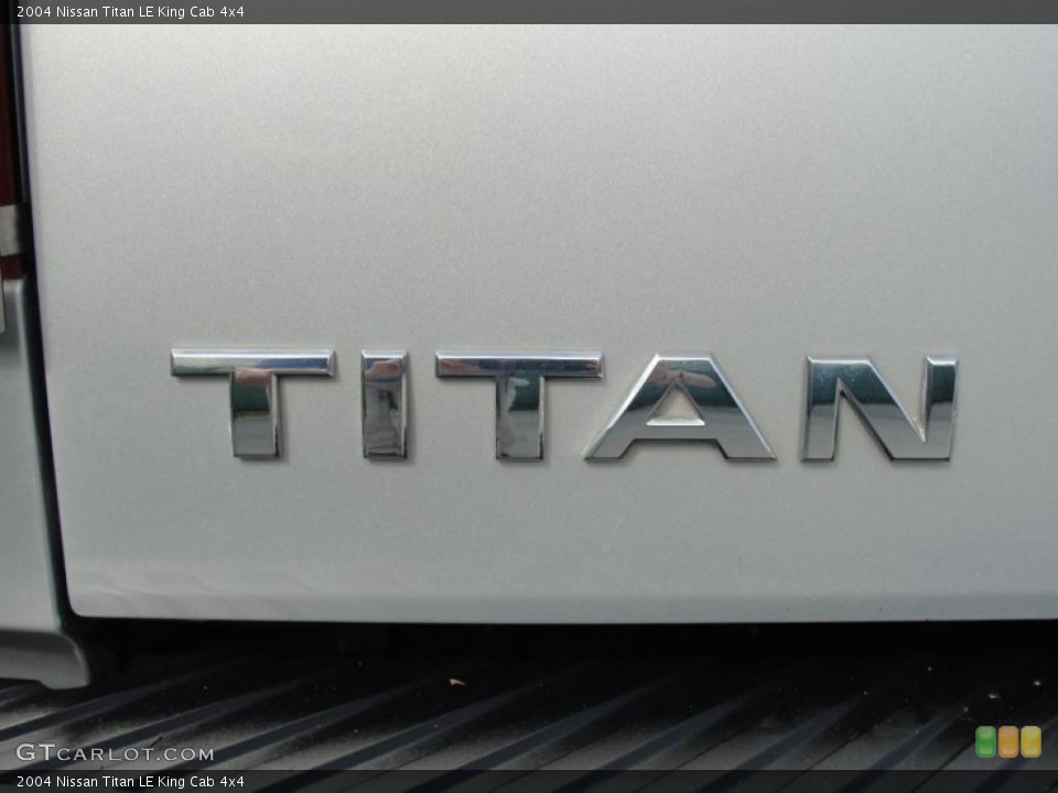 2004 Nissan Titan Badges and Logos