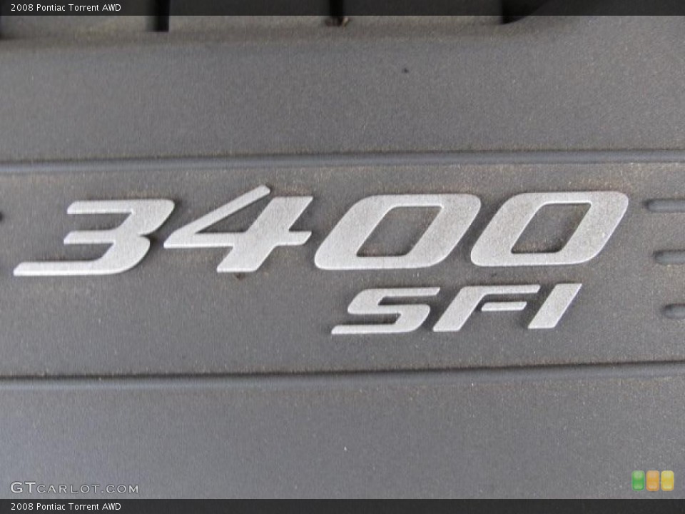 2008 Pontiac Torrent Badges and Logos