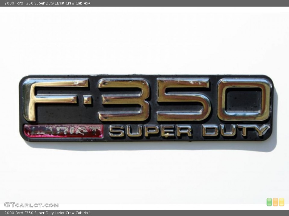 2000 Ford F350 Super Duty Custom Badge and Logo Photo #47118830