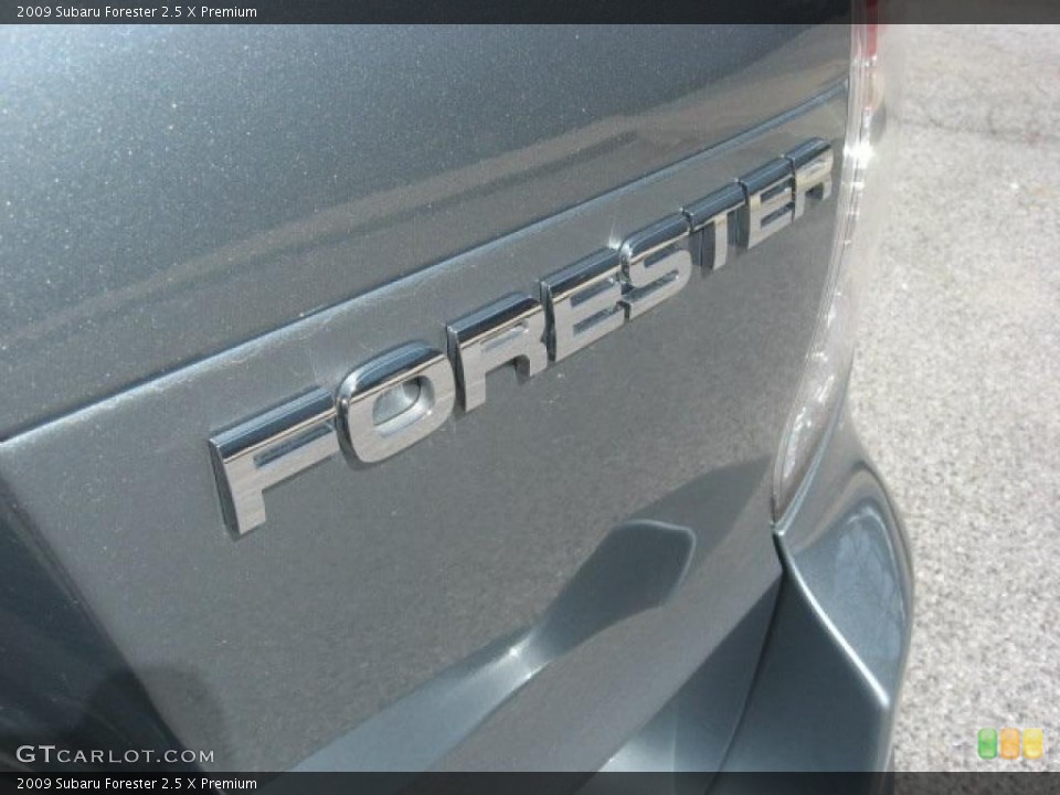 2009 Subaru Forester Badges and Logos