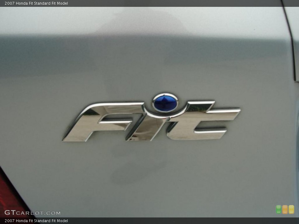 2007 Honda Fit Badges and Logos