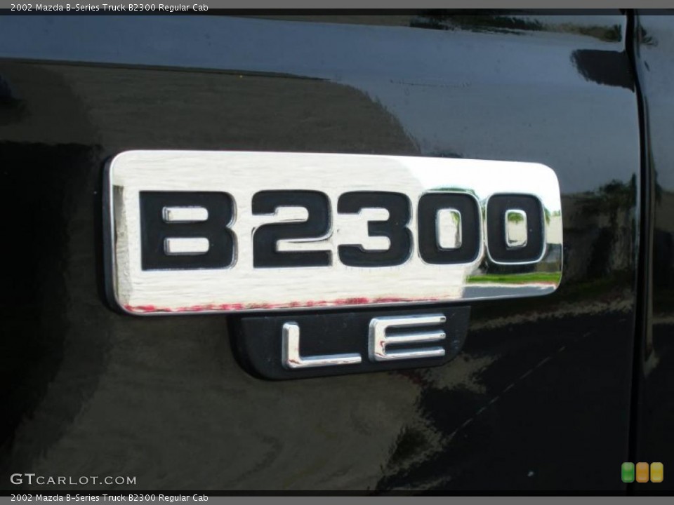 2002 Mazda B-Series Truck Badges and Logos