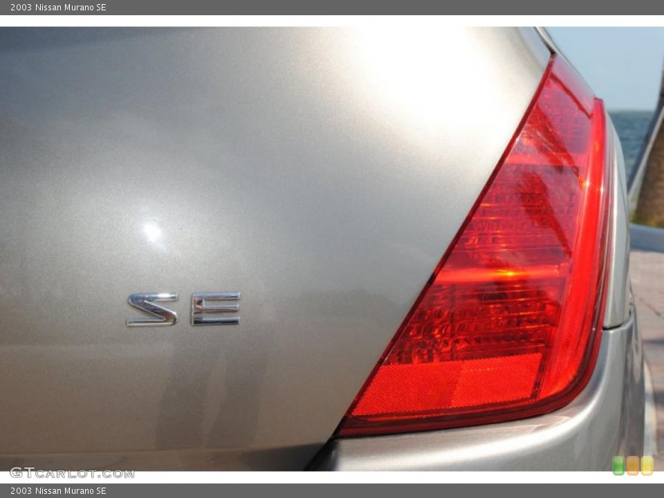 2003 Nissan Murano Badges and Logos