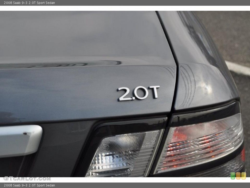2008 Saab 9-3 Badges and Logos
