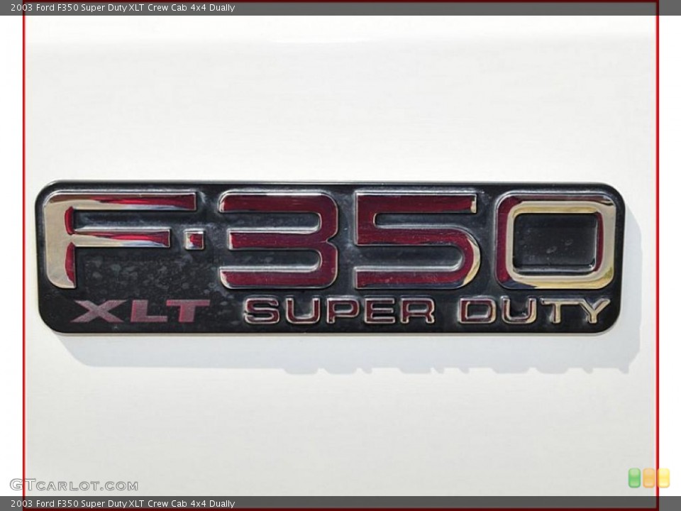 2003 Ford F350 Super Duty Custom Badge and Logo Photo #47781744