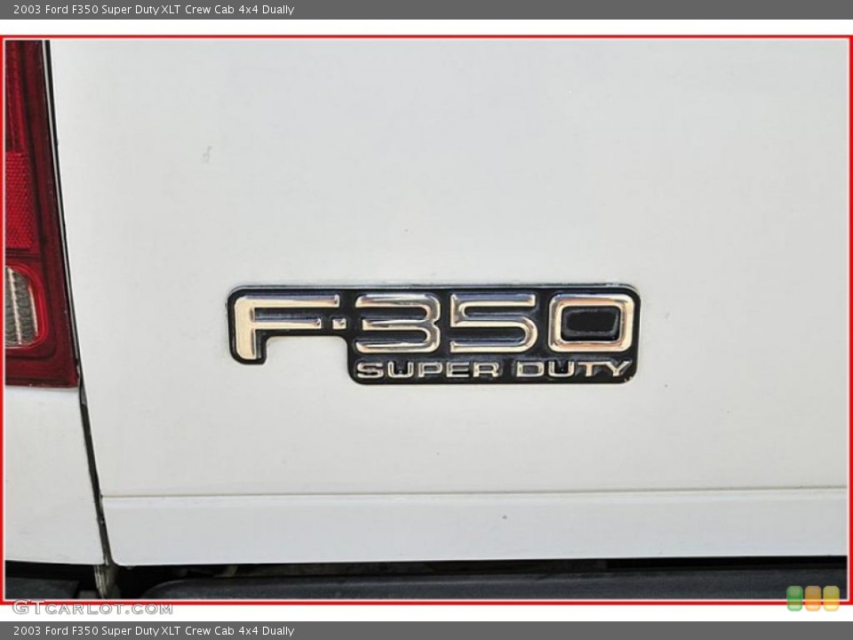 2003 Ford F350 Super Duty Custom Badge and Logo Photo #47781795