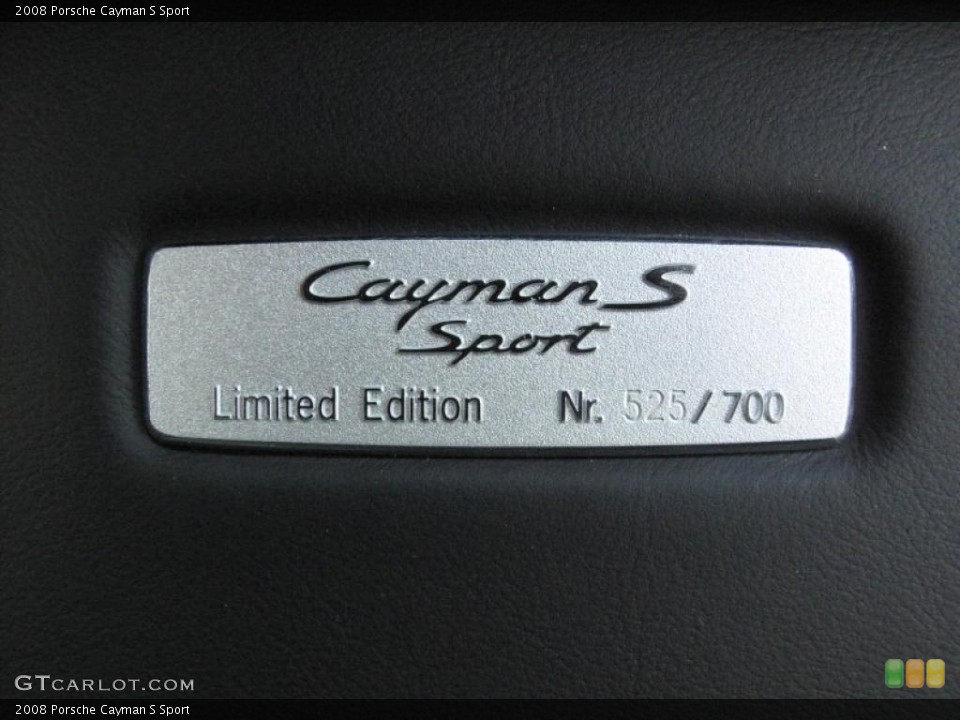 2008 Porsche Cayman Custom Badge and Logo Photo #47909817