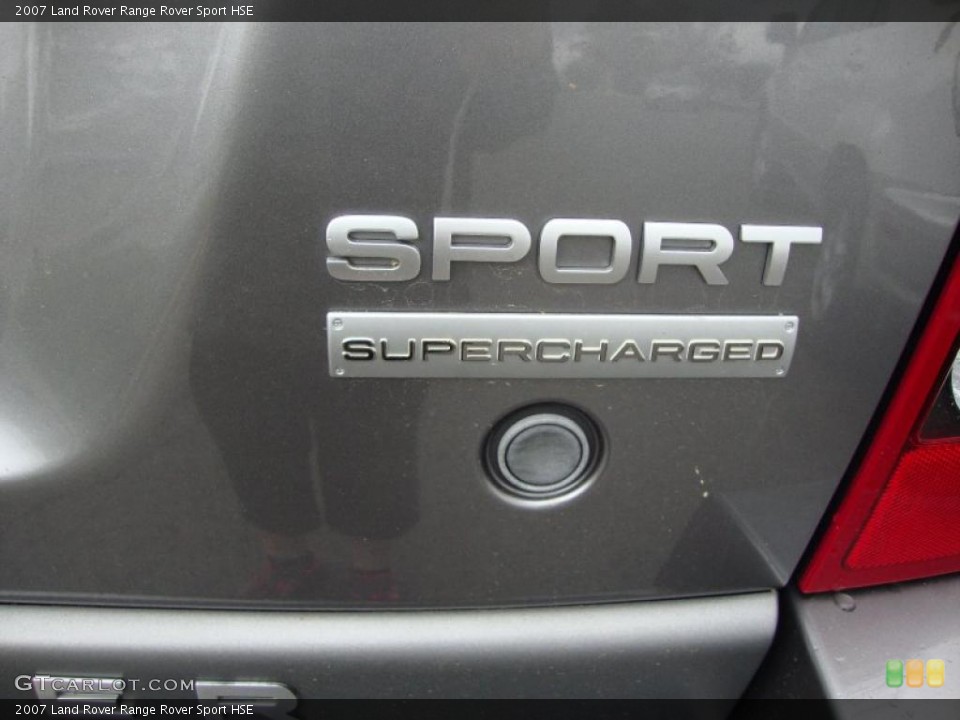 2007 Land Rover Range Rover Sport Badges and Logos