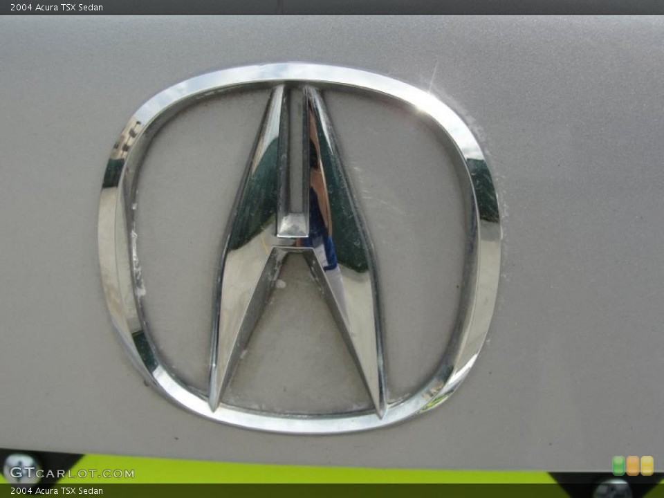 2004 Acura TSX Badges and Logos