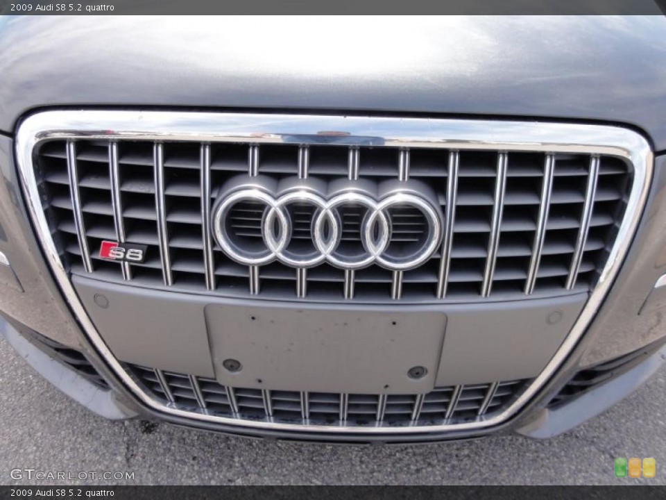 2009 Audi S8 Badges and Logos