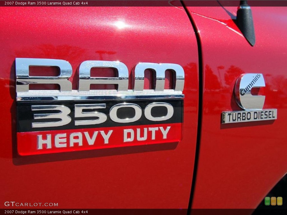 2007 Dodge Ram 3500 Custom Badge and Logo Photo #48135182