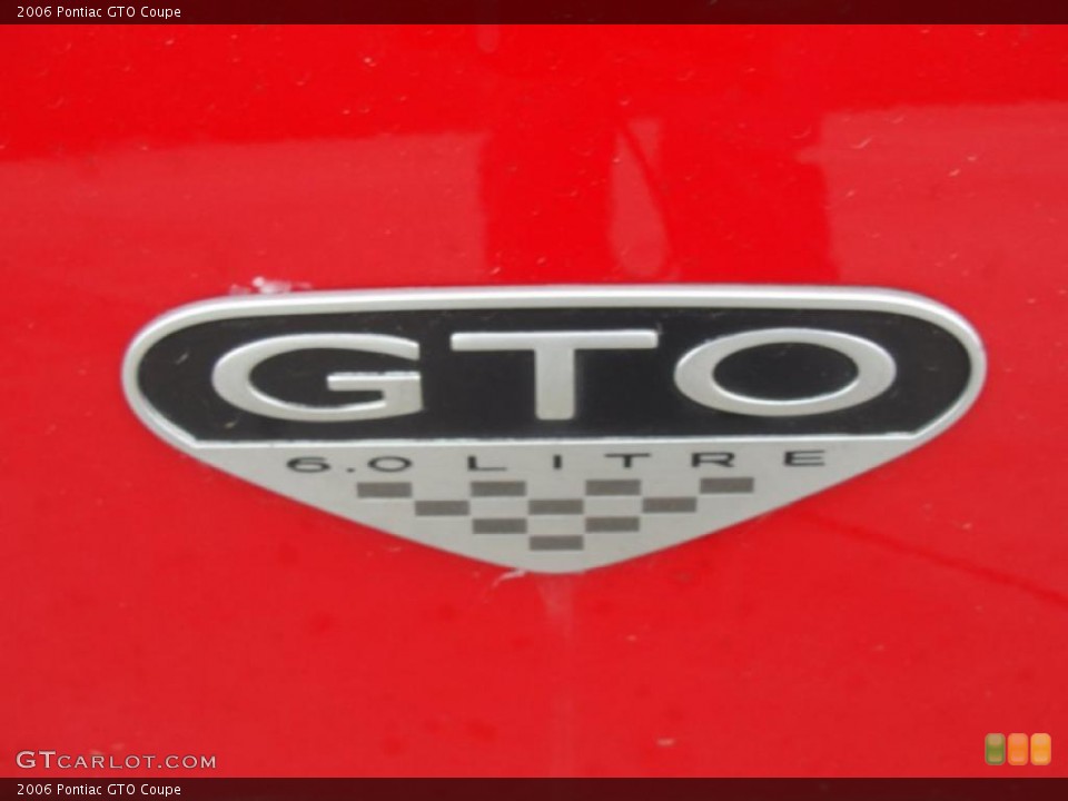 2006 Pontiac GTO Custom Badge and Logo Photo #48136920