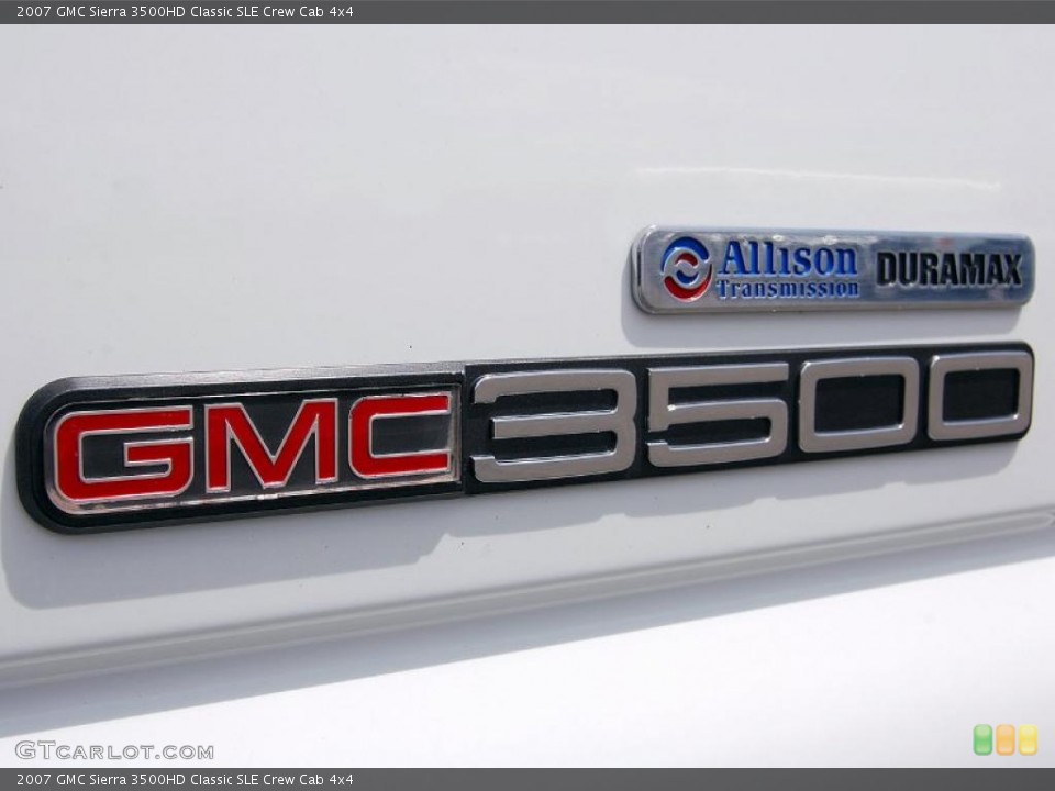 2007 GMC Sierra 3500HD Custom Badge and Logo Photo #48175310
