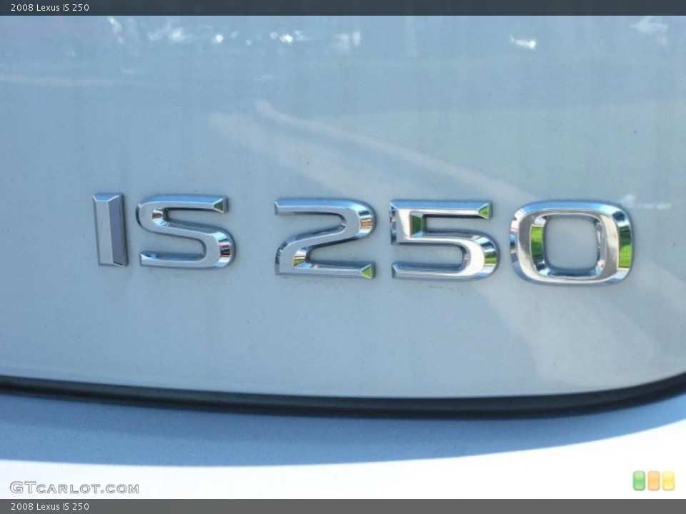 2008 Lexus IS Custom Badge and Logo Photo #48308629