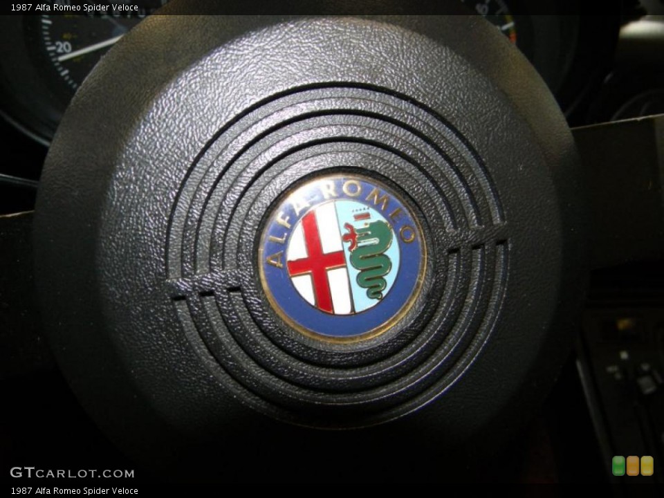 1987 Alfa Romeo Spider Custom Badge and Logo Photo #48324767