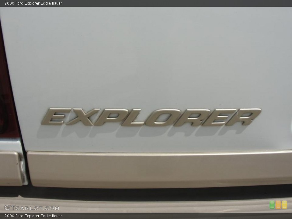 2000 Ford Explorer Badges and Logos