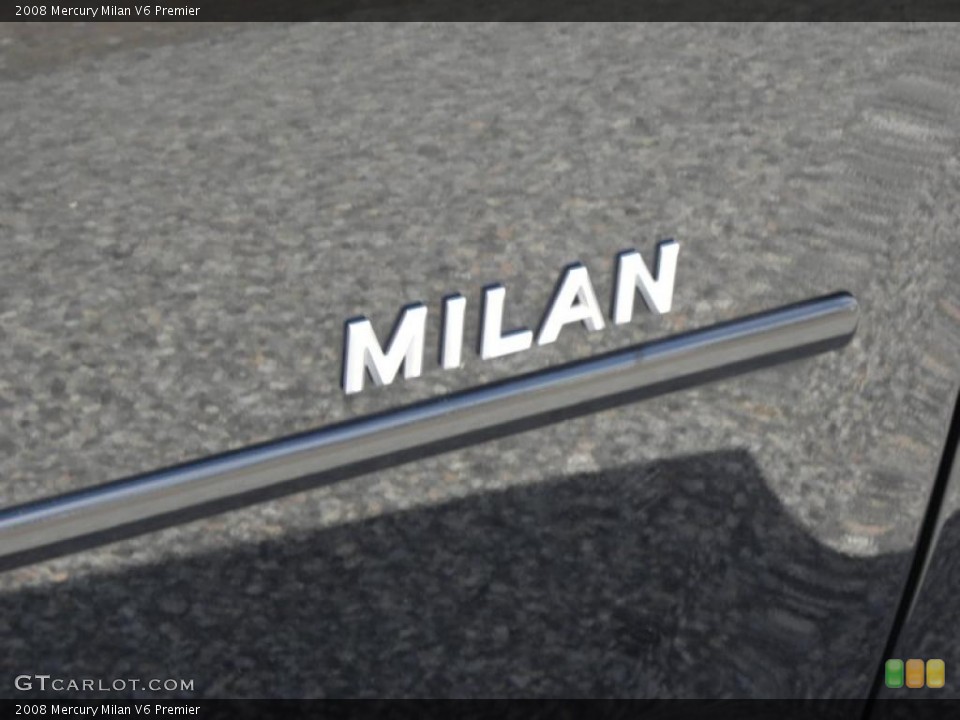 2008 Mercury Milan Badges and Logos