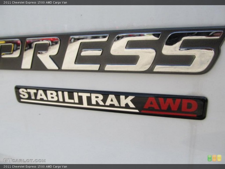 2011 Chevrolet Express Badges and Logos