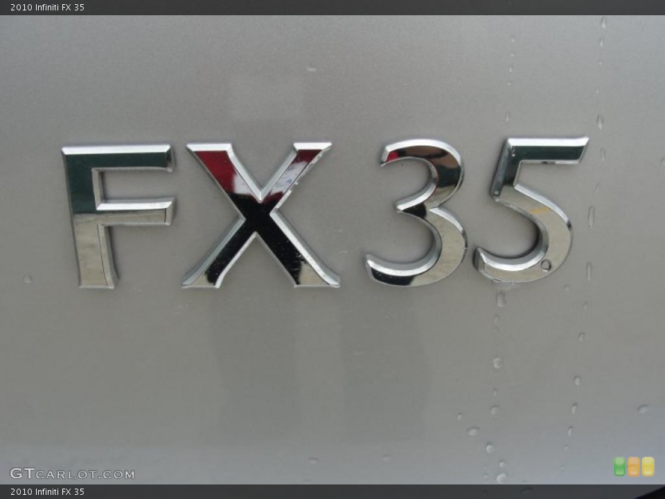 2010 Infiniti FX Badges and Logos