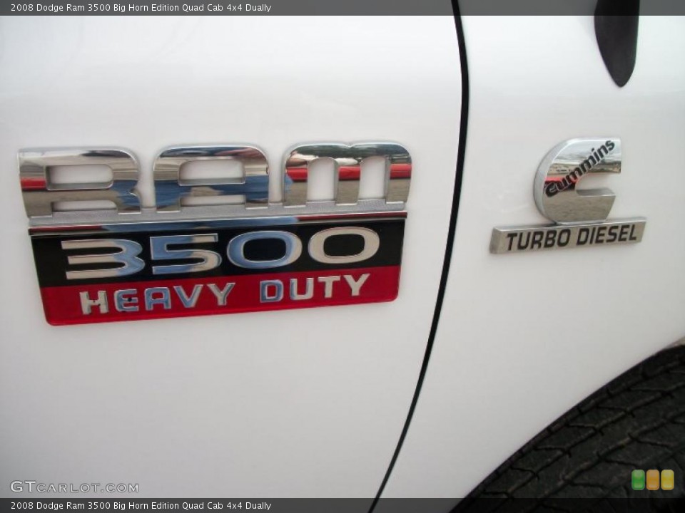 2008 Dodge Ram 3500 Badges and Logos
