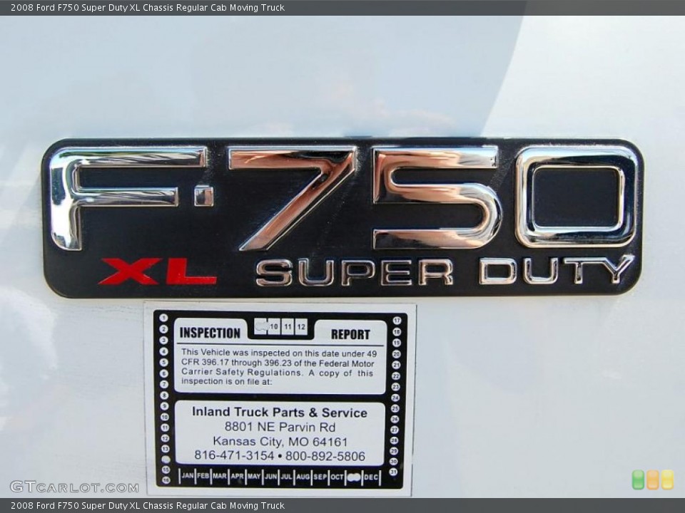 2008 Ford F750 Super Duty Custom Badge and Logo Photo #48704518