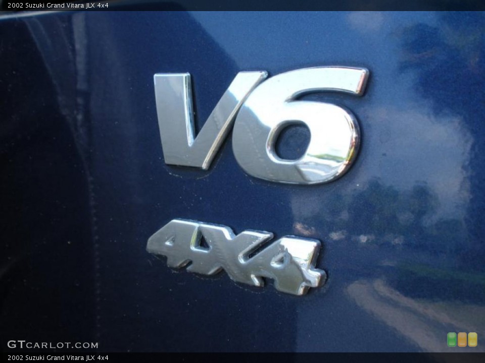 2002 Suzuki Grand Vitara Badges and Logos