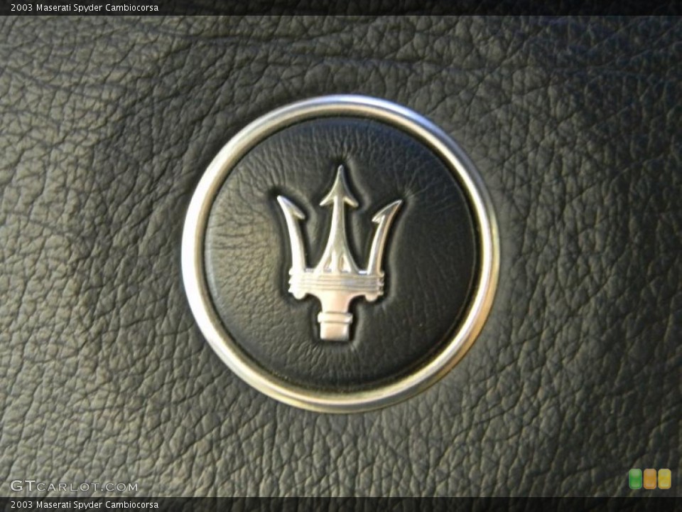 2003 Maserati Spyder Custom Badge and Logo Photo #48930283