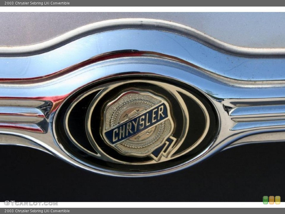 2003 Chrysler Sebring Custom Badge and Logo Photo #49107311