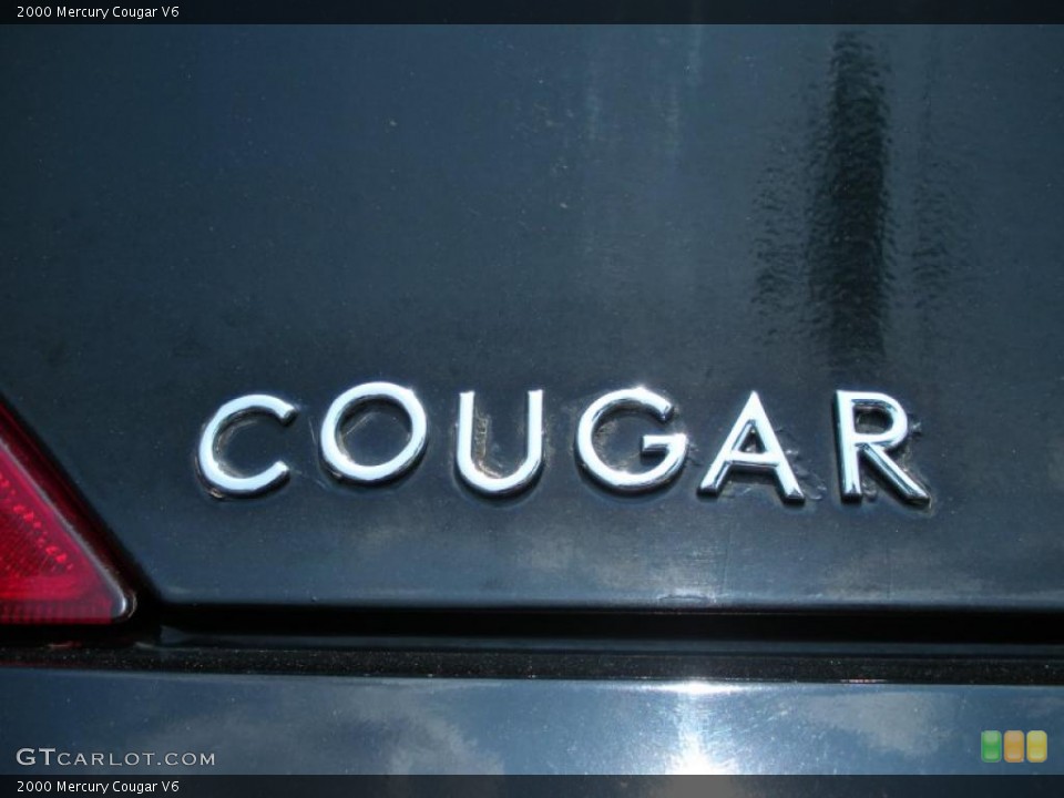 2000 Mercury Cougar Badges and Logos