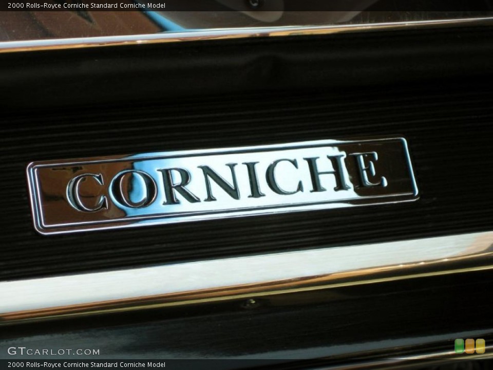 2000 Rolls-Royce Corniche Badges and Logos