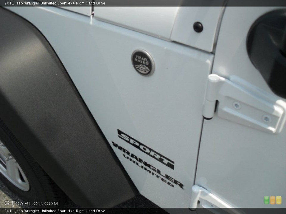 2011 Jeep Wrangler Unlimited Custom Badge and Logo Photo #50002321