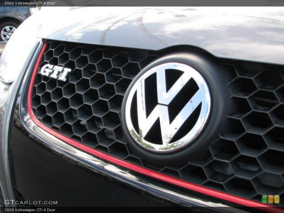 2009 Volkswagen GTI Badges and Logos