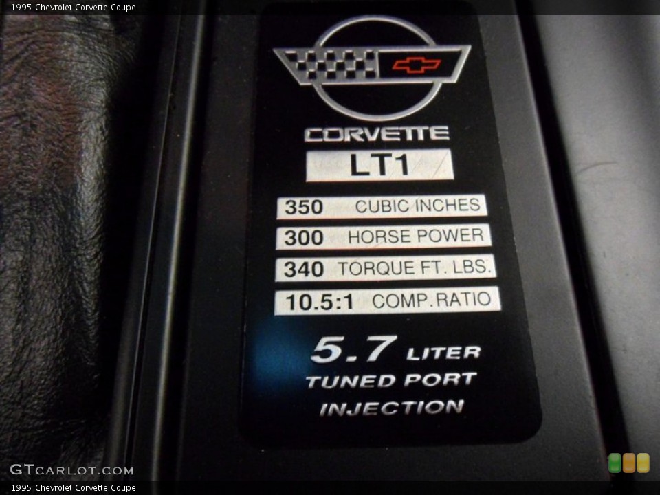 1995 Chevrolet Corvette Badges and Logos